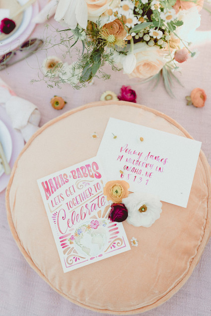 70's inspired earth day picnic from Beijos Events