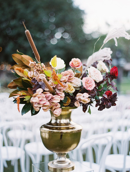 Romantic earth tone Palm Springs wedding by Amorology