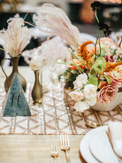 Romantic earth tone Palm Springs wedding by Amorology