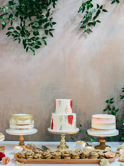 Romantic earth tone Palm Springs wedding by Amorology