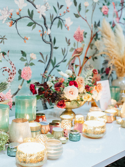 Romantic earth tone Palm Springs wedding by Amorology