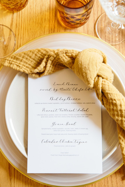 Earthy spring brunch inspiration