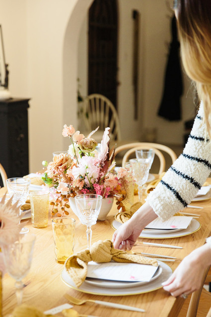 Earthy spring brunch inspiration