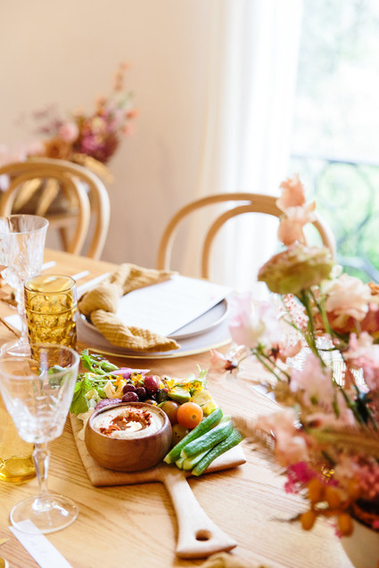 Earthy spring brunch inspiration