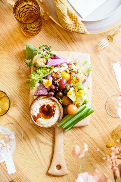 Earthy spring brunch inspiration