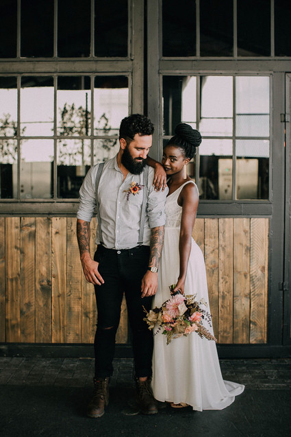 Moody urban brewery wedding ideas in Cape Town