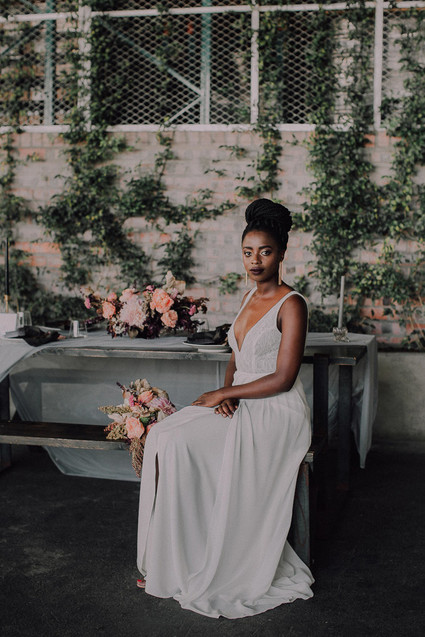 Moody urban brewery wedding ideas in Cape Town Inspiration