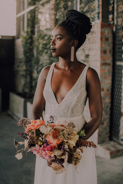 Moody urban brewery wedding ideas in Cape Town