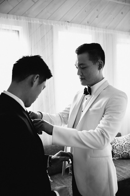 Moody minimalist spring wedding at The Ruby Street in Los Angeles