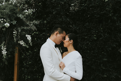 Moody minimalist spring wedding at The Ruby Street in Los Angeles Inspiration