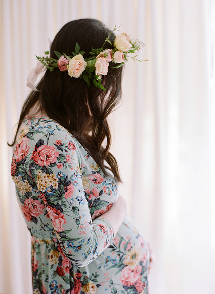 feminine garden baby shower with Casa de Perrin