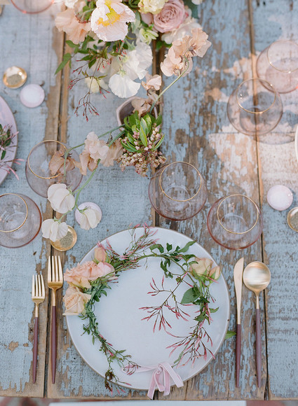 feminine garden baby shower with Casa de Perrin