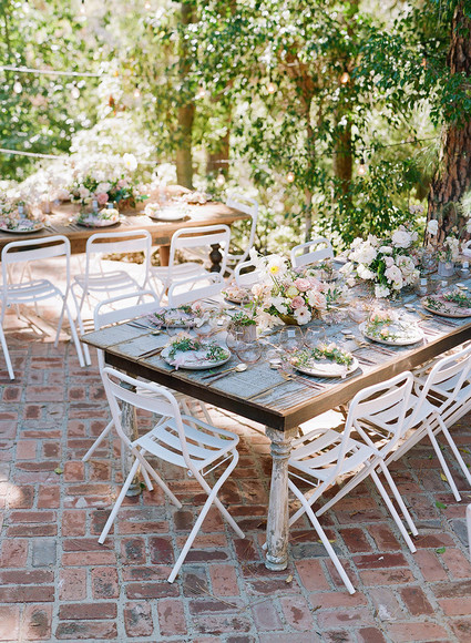 feminine garden baby shower with Casa de Perrin