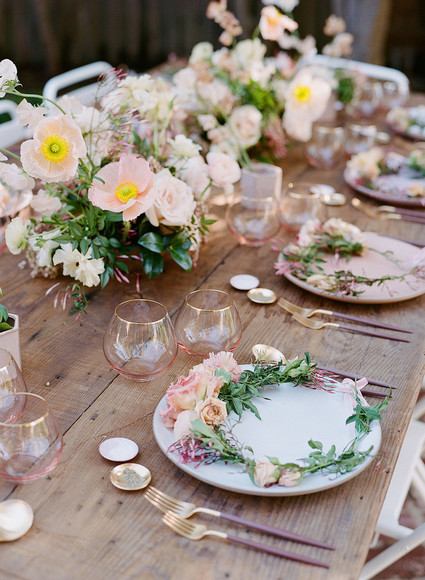 feminine garden baby shower with Casa de Perrin