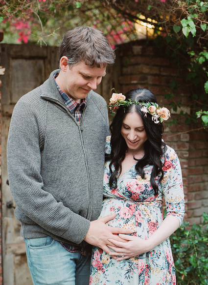 feminine garden baby shower with Casa de Perrin