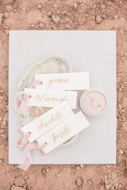 Dreamy desert elopement shoot in Las Vegas Inspiration