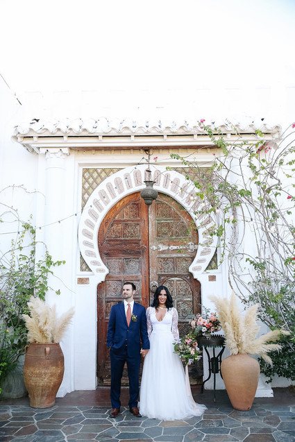A ring designer's Palm Springs wedding at Korakia