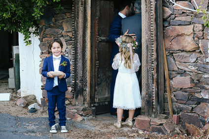 A ring designer's Palm Springs wedding at Korakia