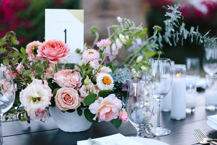 A ring designer's Palm Springs wedding at Korakia Inspiration