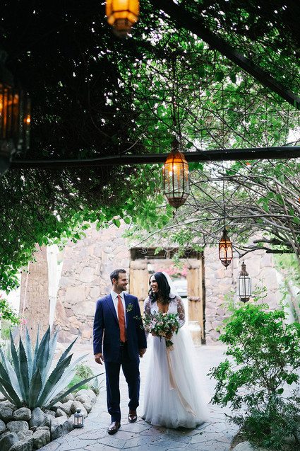 A ring designer's Palm Springs wedding at Korakia