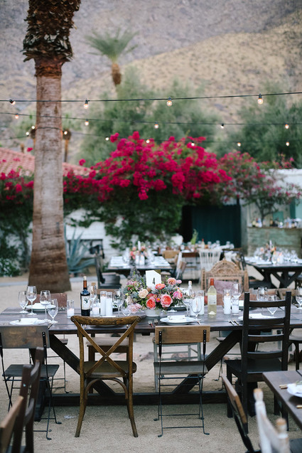 A ring designer's Palm Springs wedding at Korakia