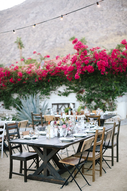 A ring designer's Palm Springs wedding at Korakia
