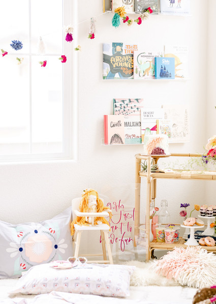 Girl's sleepover birthday party ideas Inspiration