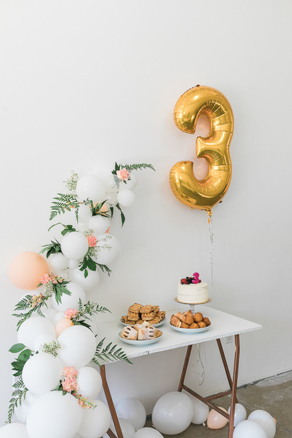 Art gallery third birthday Inspiration