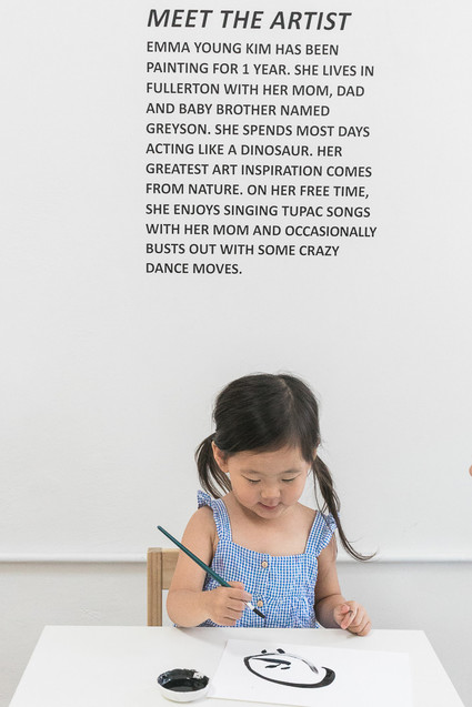 Art gallery third birthday Inspiration