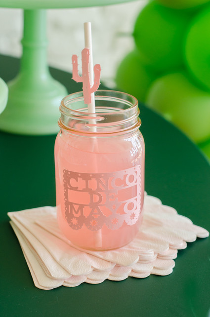 Cactus themed cinco de mayo party on 100 Layer Cakelet