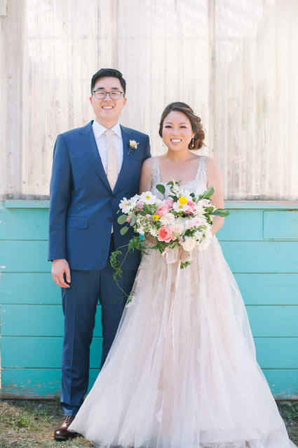 Whimsical greenhouse wedding at Shelldance Orchid Gardens