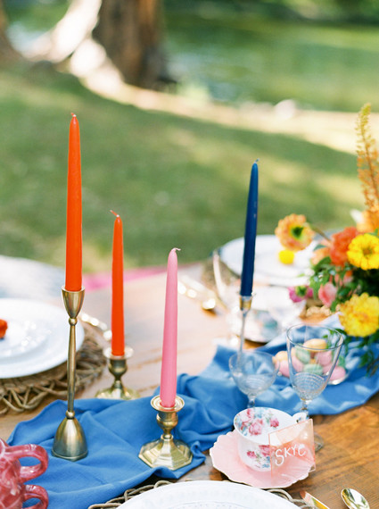 Colorful Yosemite elopement and picnic Inspiration