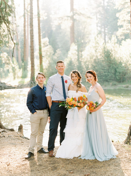 Colorful Yosemite elopement and picnic Inspiration