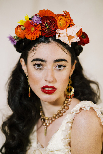 Frida Kahlo inspired wedding on the Amalfi Coast