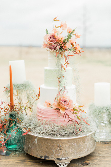 Desert color inspired fall wedding ideas in Texas