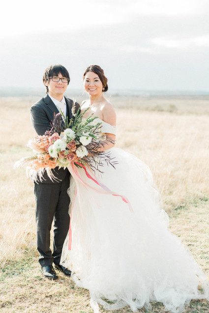 Desert color inspired fall wedding ideas in Texas