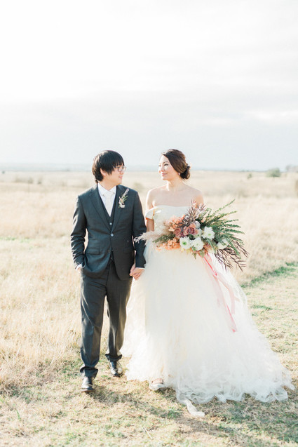 Desert color inspired fall wedding ideas in Texas