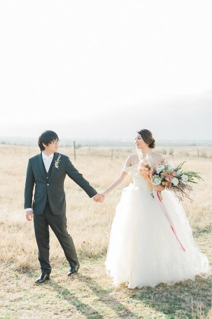 Desert color inspired fall wedding ideas in Texas