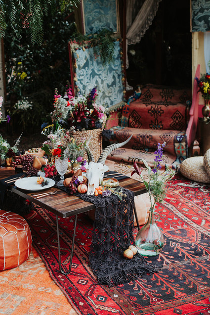 Bright floral nomadic wedding inspiration in Edna Valley