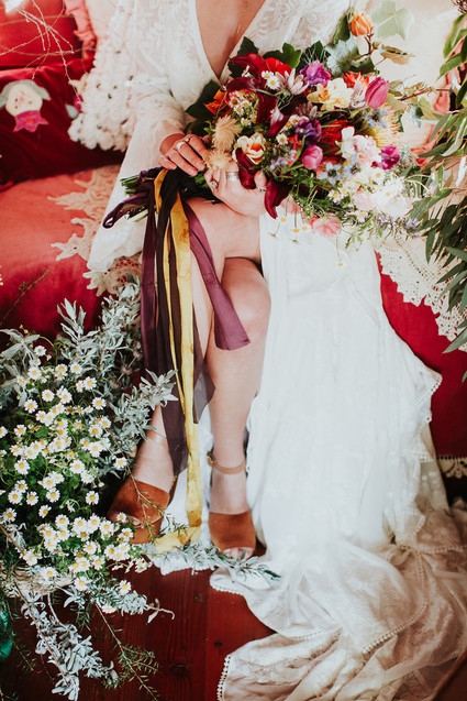 Bright floral nomadic wedding inspiration in Edna Valley