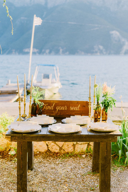 Mediterranean wedding in Meganisi, Greece Inspiration