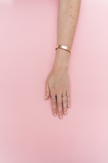 Modern French pink and blush bridal shower