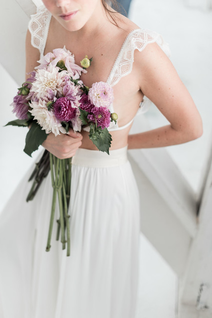 Modern French pink and blush bridal shower