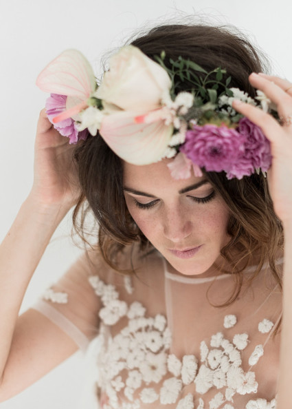 Modern French pink and blush bridal shower