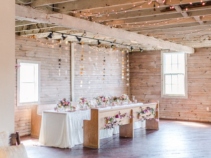 Feminine moon & stars baby shower on 100 Layer Cakelet