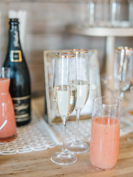 Feminine moon & stars baby shower on 100 Layer Cakelet