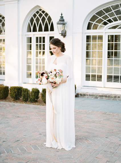 Dreamy blush Charleston wedding inspiration at Lowndes Grove Plantation