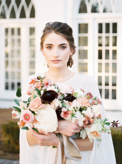 Dreamy blush Charleston wedding inspiration at Lowndes Grove Plantation