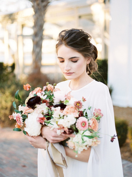 Dreamy blush Charleston wedding inspiration at Lowndes Grove Plantation