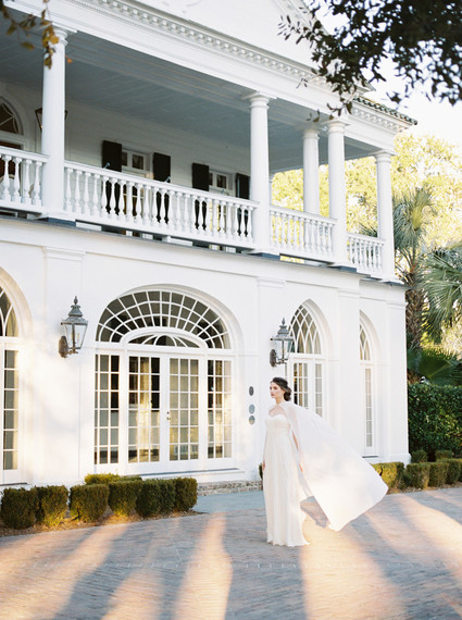 Dreamy blush Charleston wedding inspiration at Lowndes Grove Plantation